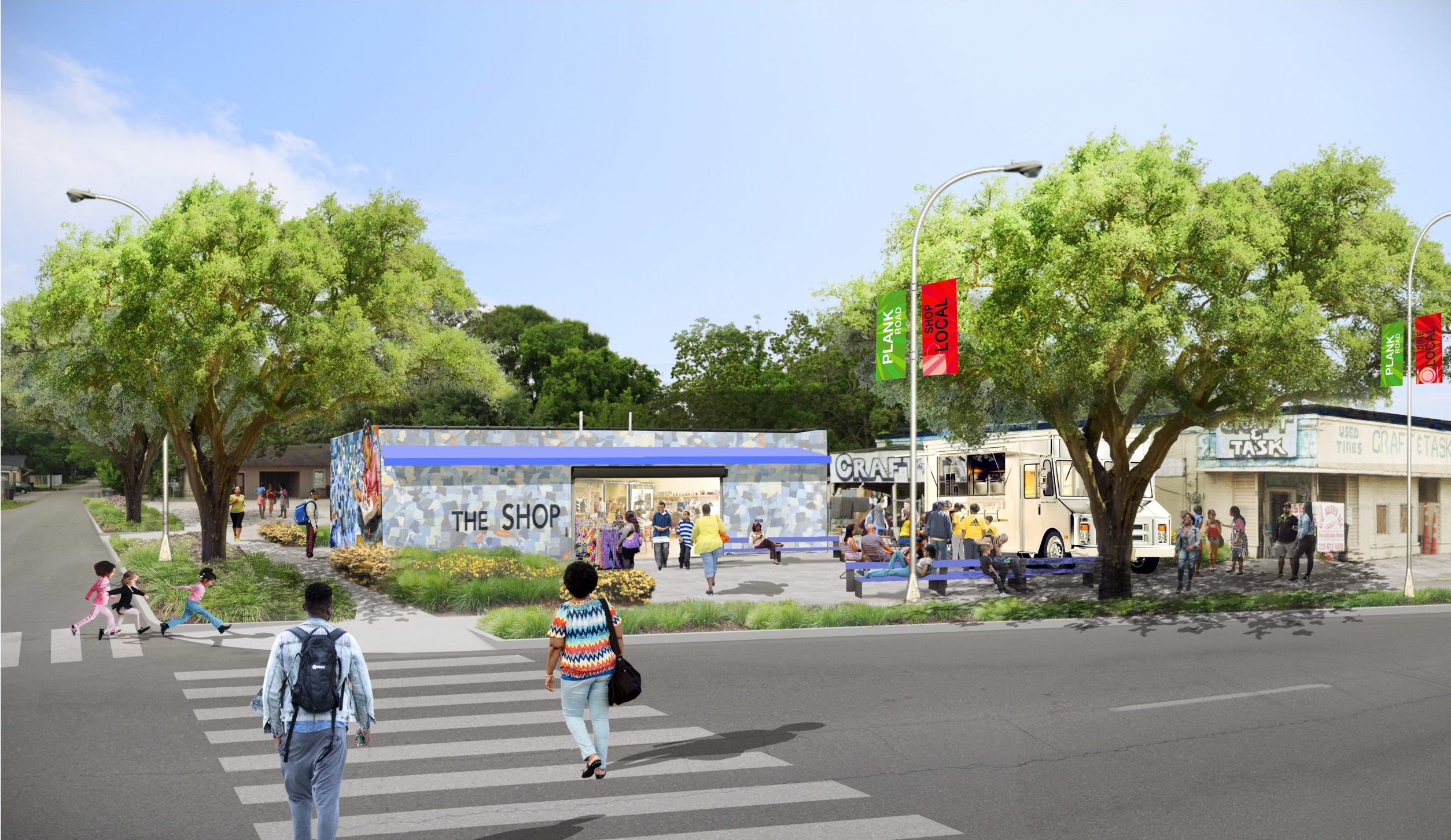 Imagine Plank Road establishes a vision for equitable transit oriented development